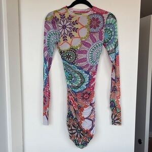 AFRM Multicolor Mesh Top